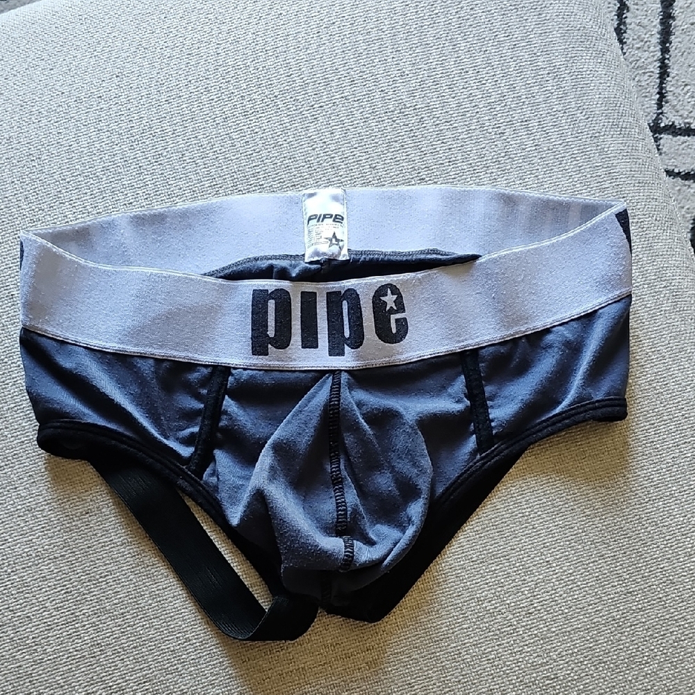 Men's Gray Briefs
